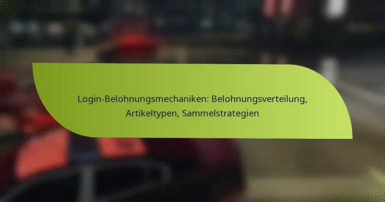 Login-Belohnungsmechaniken: Belohnungsverteilung, Artikeltypen, Sammelstrategien